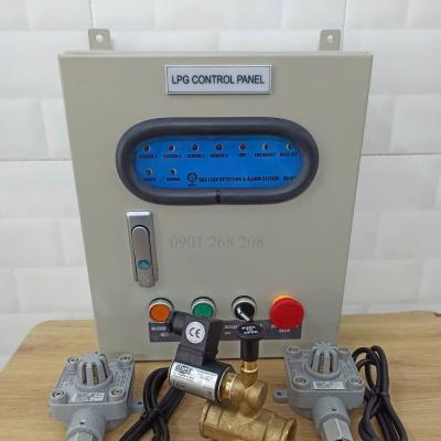 TỦ BÁO RÒ GAS KẾT NỐI2 KÊNH ĐẦU DÒ PHÒNG NỔ T-300